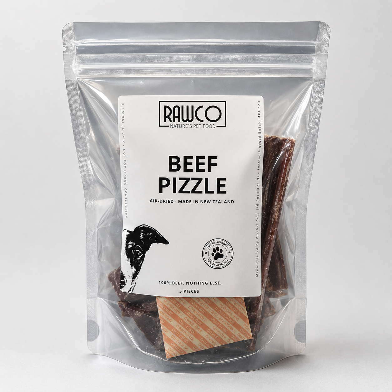 Beef Pizzle Dental Chews